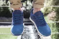 invincible reebok leather chaussures ventilator mer bleu